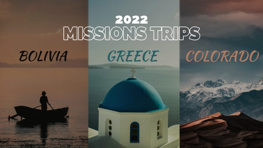 2022 missions trips